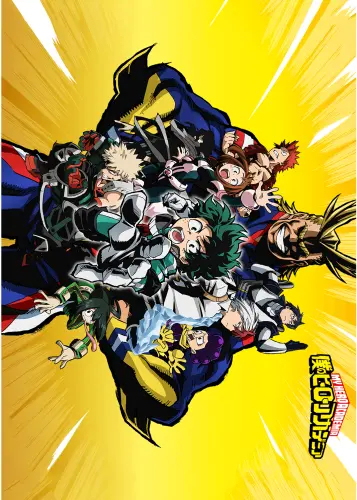 Anime Manga My Hero Academia Poster bnha_009 A3