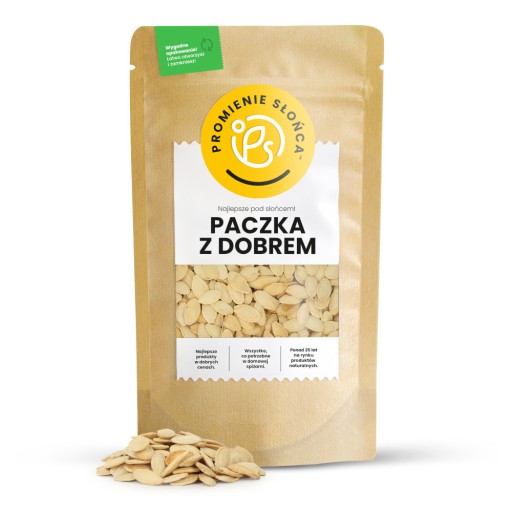 Tekvicové semienka, VYLÚPANÉ, PRAŽENÉ, SOLENÉ, 350g