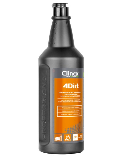 CLINEX 4DIRT Odstraňovanie ťažkých mastných nečistôt 1L