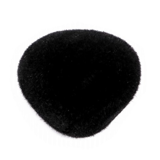 5x SVORKY na bezpečnostné nosy 20x25 mm na hračky VELVET BLACK
