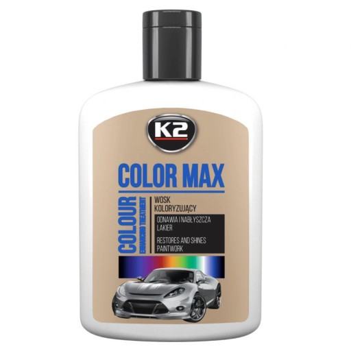 K2 COLOR MAX 200 ML BIELY FARBIACE VOSK