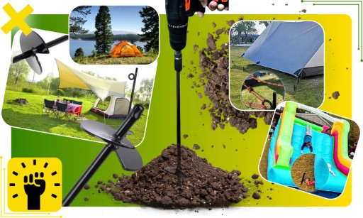 SLEDE KOTVA UPEVNENIE K PÔDNEMU STANU SOIL STAN 38CM