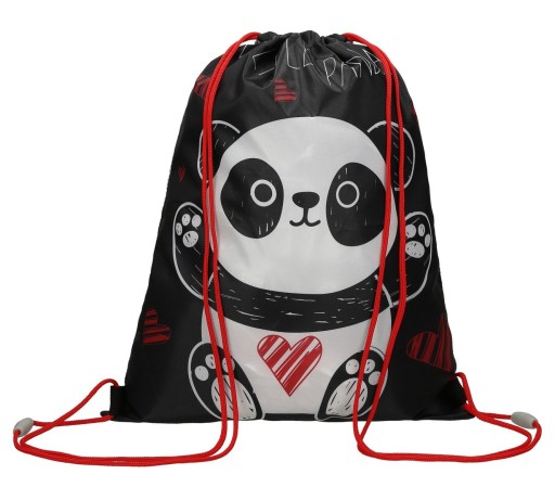 Taška na topánky Bambino pre gymnastiku Panda