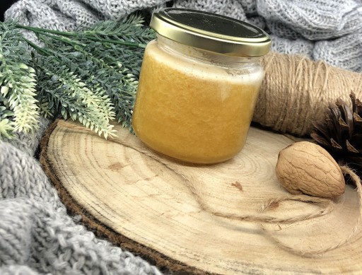 KRÉMOVÝ MED s pomarančom 220g LEŠTIČKA do čaju