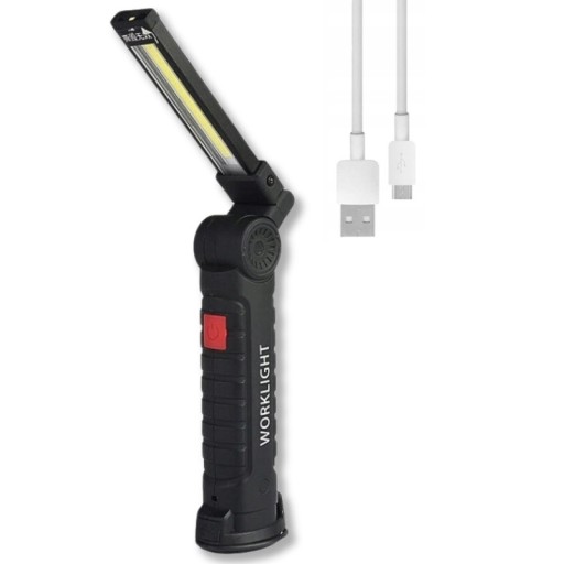 DIELENSKÁ LAMPA GARÁŽOVÁ LAMPA 5 V 1 LED