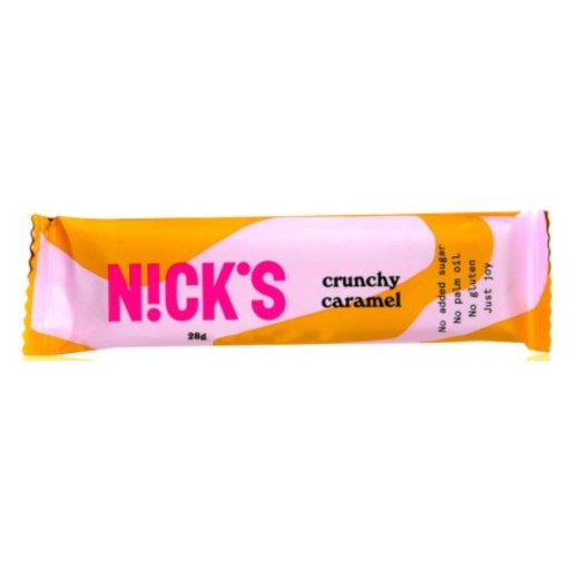 Tyčinka s karamelovou náplňou BEZ CUKRU Nicks fit