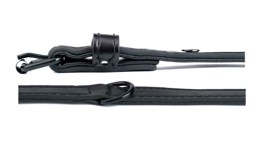 Obojok pre MALÉHO PSA, HRUBÁ eko koža, 25-32 cm S