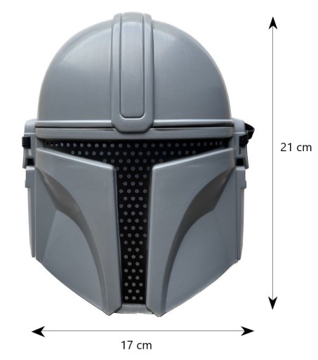 MASKA NA PRILBU STAR WARS MANDALORIAN