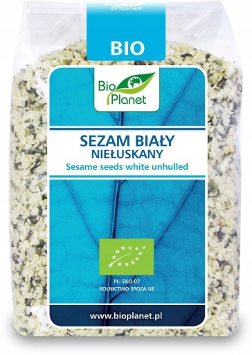 SEZAM BIELY NELÚPANÝ, BIO 500 G - BIO PLANÉTA