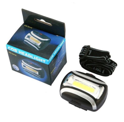 Čelovka 1000 lm širokouhlá LED COB3W 7876