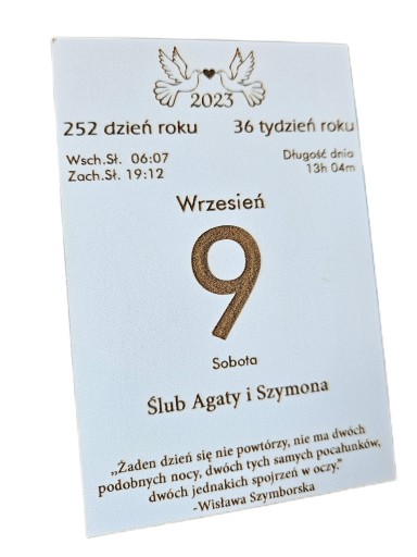 Svadobné oznámenie 10 cm x 15 cm Personalizácia Svadobné narodeniny Spoločenstvo Krst