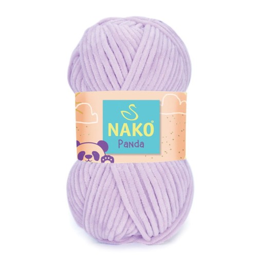 Nako Panda 3103 svetlo fialová (plyšová)