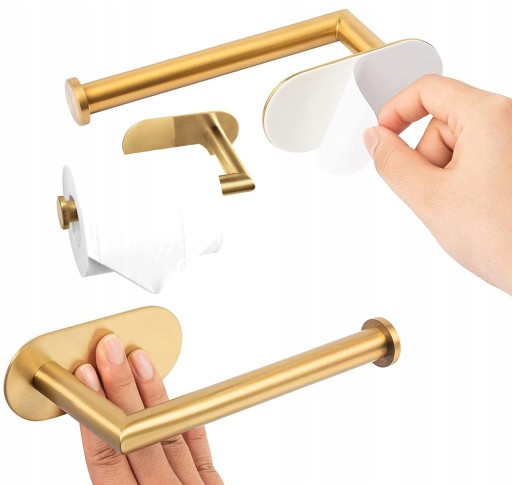Samolepiaci držiak na toaletný papier Loft WC
