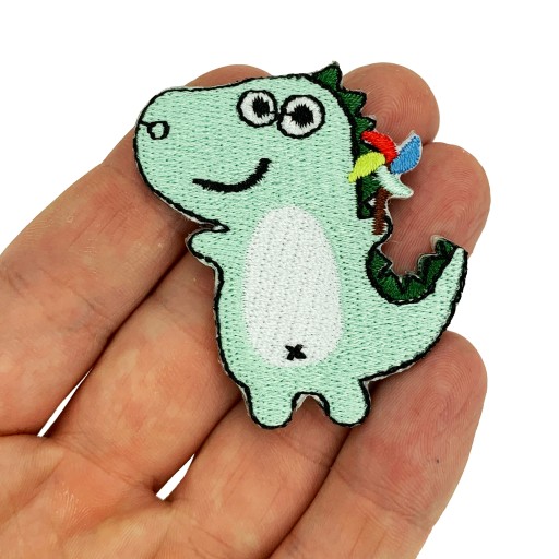 TERMO nažehľovačka Dragon Dinosaurus zelená