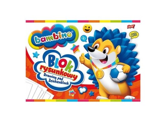 BAMBINO A4 biely blok na kreslenie, 20 listov