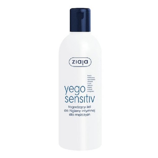 2 kusy YEGO SENSITIV INTÍMNY HYGIENICKÝ GÉL PRE MUŽOV 300ML Jemný