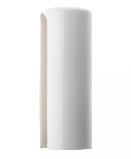 EXACTA 14mm 3D skrutkovací uzáver pántu, BIELY