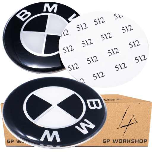 BMW ZNAK VOLANTU 45mm ODZNAK LOGO NÁLEPKY