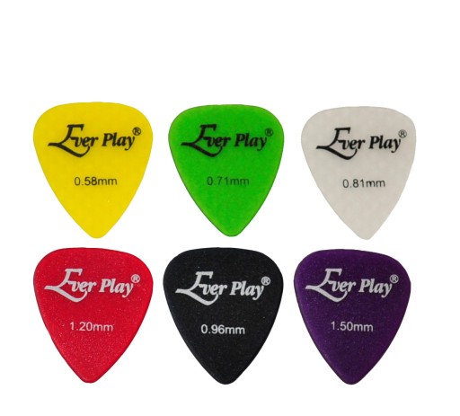 12 KS GITAROVÝ TRUSNIČ - PIEROVO-MATNÝ - VEĽKOSTI