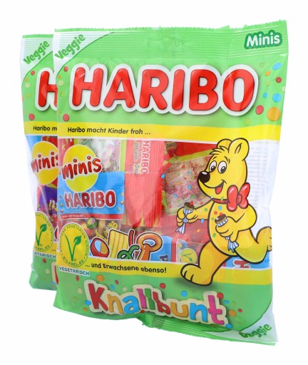 HARIBO MINI Knallbunt ovocné želé MIX chutí