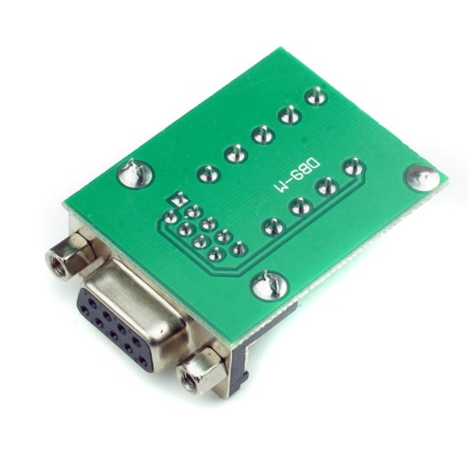 Zásuvkový konektor adaptéra RS232 DB9