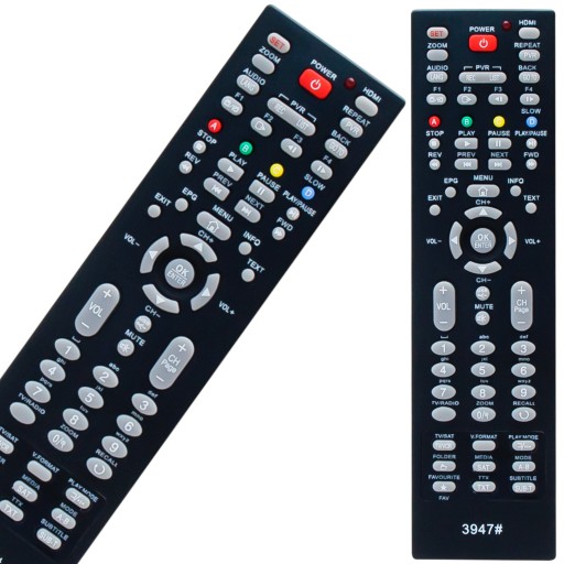 Univerzálny diaľkový ovládač pre DVB-T TV dekodér tunery