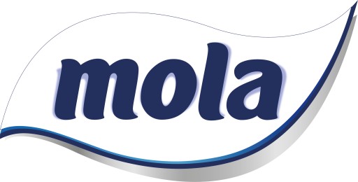MOLA Jemný toaletný papier 3 vrstvy 8 roliek