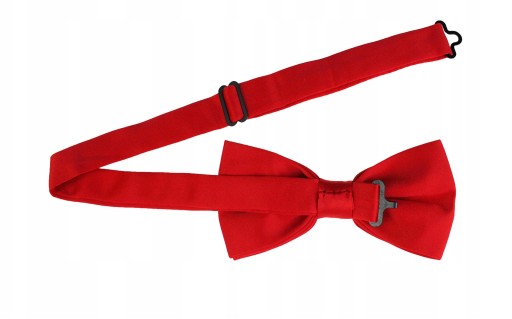 Elegantný červený motýlik pre chlapcov