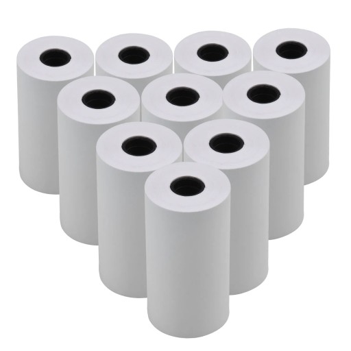 TERMÁLNY PAPIER PRE TLAČIAREŇ DRUKUS SADA 10 X PAPIEROVEJ ROLY