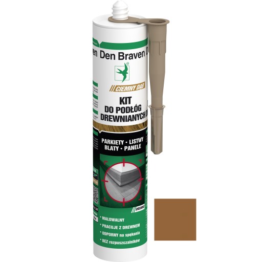 Den Braven Wood Putty Dark Oak Acrylic Sealer bez zápachu 280 ml