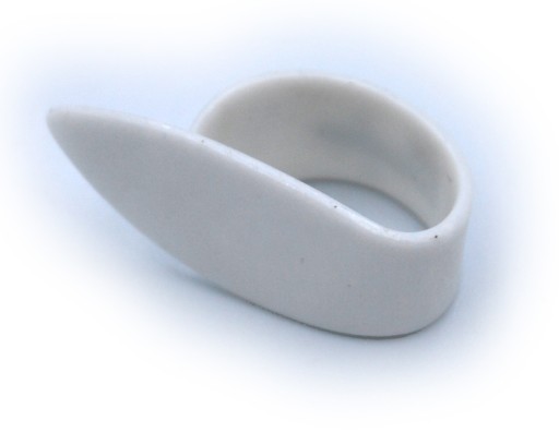 DUNLOP 9012R WHITE gitarový palec na palec