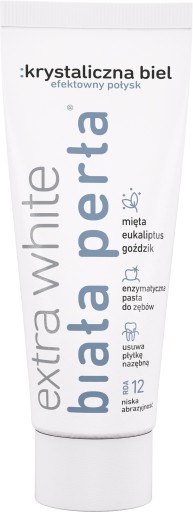 BIELA KRYŠTÁLOVÁ PERLA BIELA ZUBNÁ PASTA 75ML