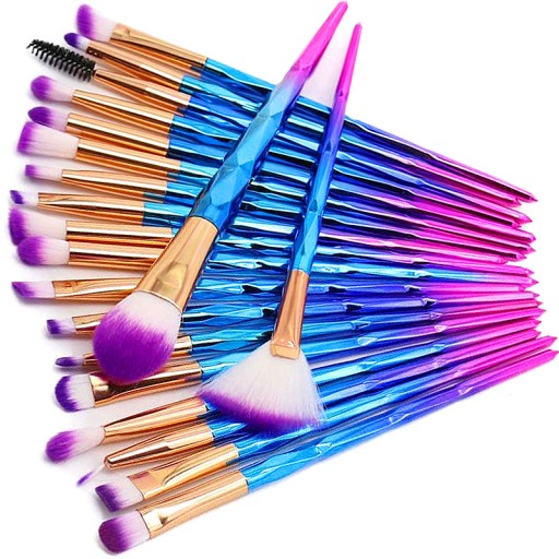 20 x štetce Unicorn Makeup Set 143