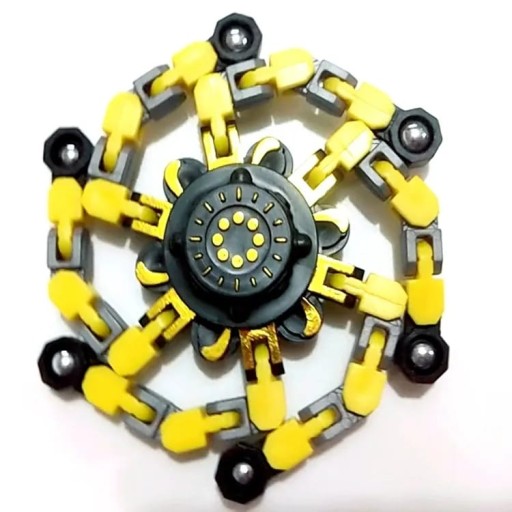 ANTISTRESOVÁ SENZORNÁ HRAČKA NA MONTÁŽ ROBOTOV FIDGET SPINNER