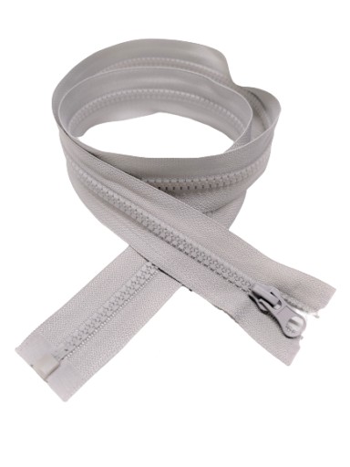 Zips, POSUVNÉ, KOCKÉ, 85 cm, SVETLO SIVÁ
