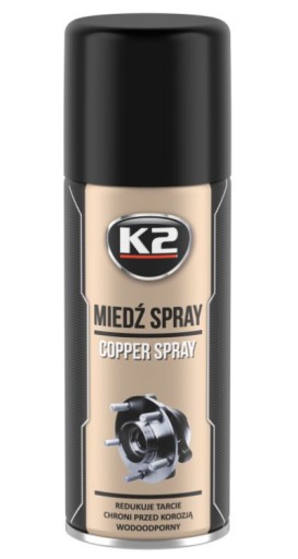 K2 COPPER SPRAY Medený tuk 400ml W122
