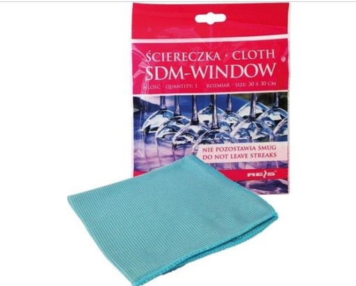 Látka MIKROFIBER CLOTHS HIT 30X30 na sklenené tabule SDM-WINDOW