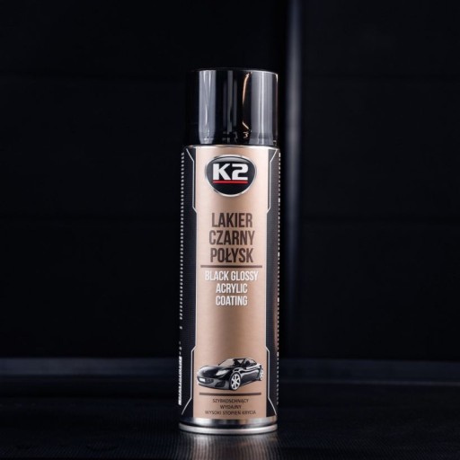 K2PL LAK L341 AKRYL ČIERNY LESK 500ML.