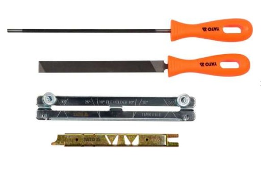Sada na ostrenie reťaze 4,0 mm 4ks YT-85040 YATO