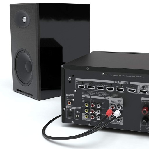 Cinch RCA stereo audio kábel 2 x R/L zástrčka 1,5 m