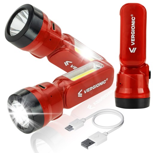 Veľmi výkonná USB nabíjateľná LED baterka, vrecková mini baterka