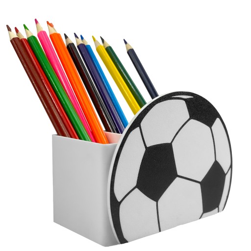 FAREBNÝ ORGANIZÁTOR futbal KRABIČKA NA NÁRADIE PUZDRO NA PERERAČKY NA DETSKÝ STOL VEĽKÝ