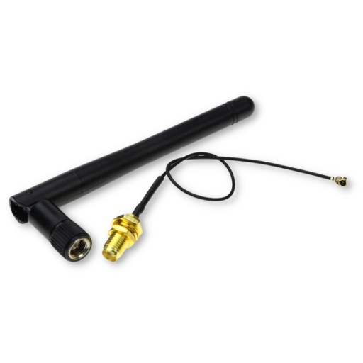 2,4 GHz WiFi SMA anténa s 16 cm káblom U.FL IPX 12 cm konektor pre ESP32