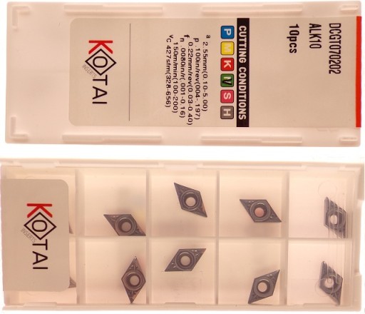 TANIERE TALE DCGT 070202 ALK-10 HLINÍK DCMT