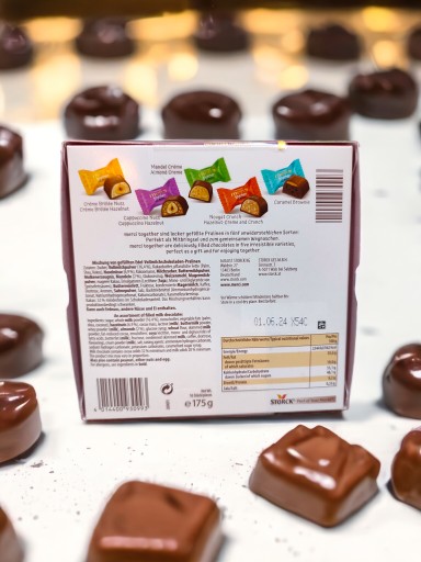 Merci Together Pralinky, Čokolády z Nemecka 175g Nem