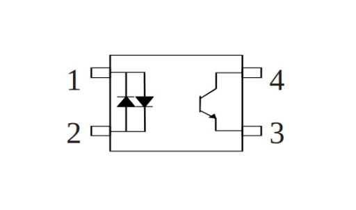 Optočlen TL-194B (AC vstup), DIP04