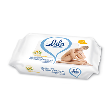 LULA obrúsky na intímnu hygienu (20 ks)