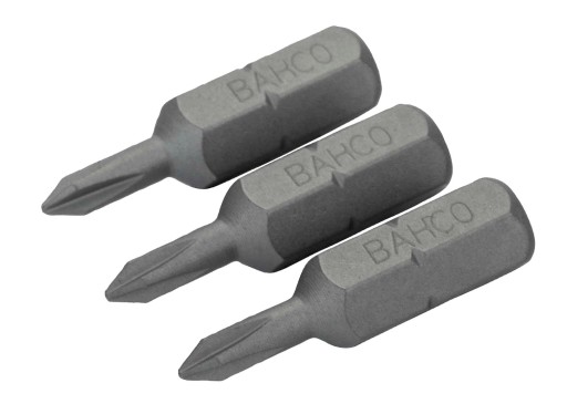 BAHCO BIT 1/4 PH3 x 25 mm 3 ks.