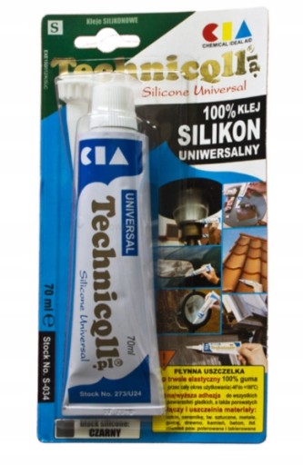 TECHNICQLL UNIVERZÁLNY SILIKÓN ČIERNY 70ML S-034
