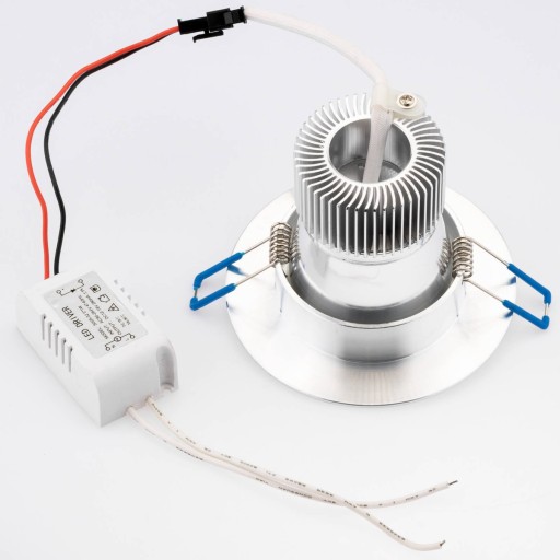 Stropné svietidlo, zapustený LED panel DOWNLIGHT 5W